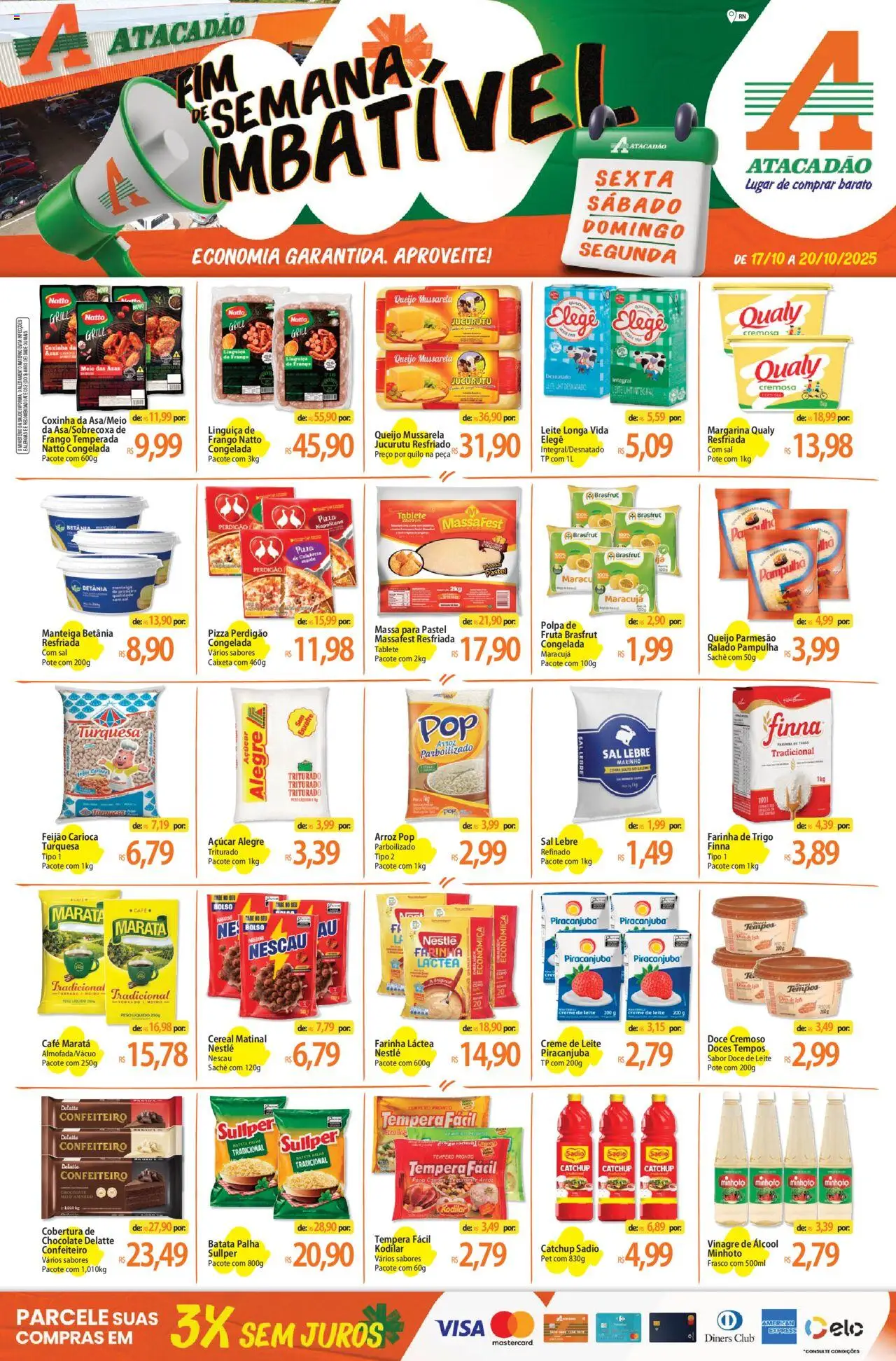Atacadão folheto "Ofertas - RN" válido a partir de 17/10/2025 - número de página 1
