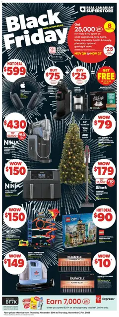Preview of leaflet Black Friday from shop Real Canadian Superstore is valid from Nov 20, 2025 | Page: 32