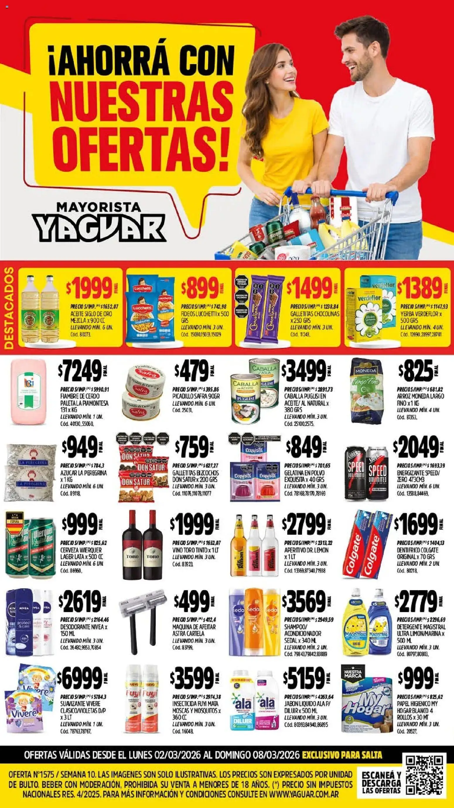 Vista previa del folleto de la tienda Yaguar válido desde el 02/03/2026 