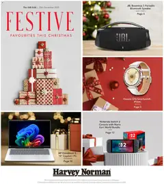 Preview of catalogue More Festive Favourites This Christmas from shop Harvey Norman valid 2 Dec 2025