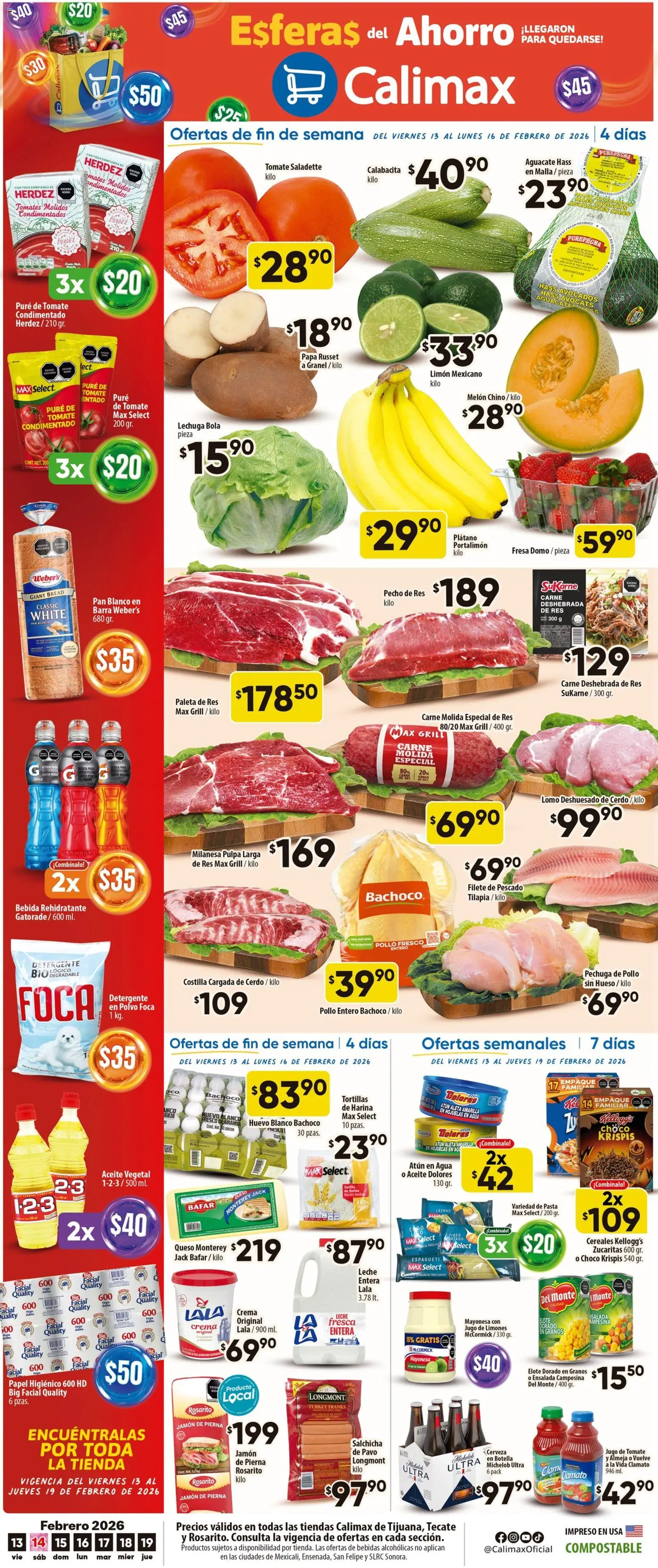 Vista previa las ofertas de la tienda Calimax - Folleto desde el 13/02/2026 