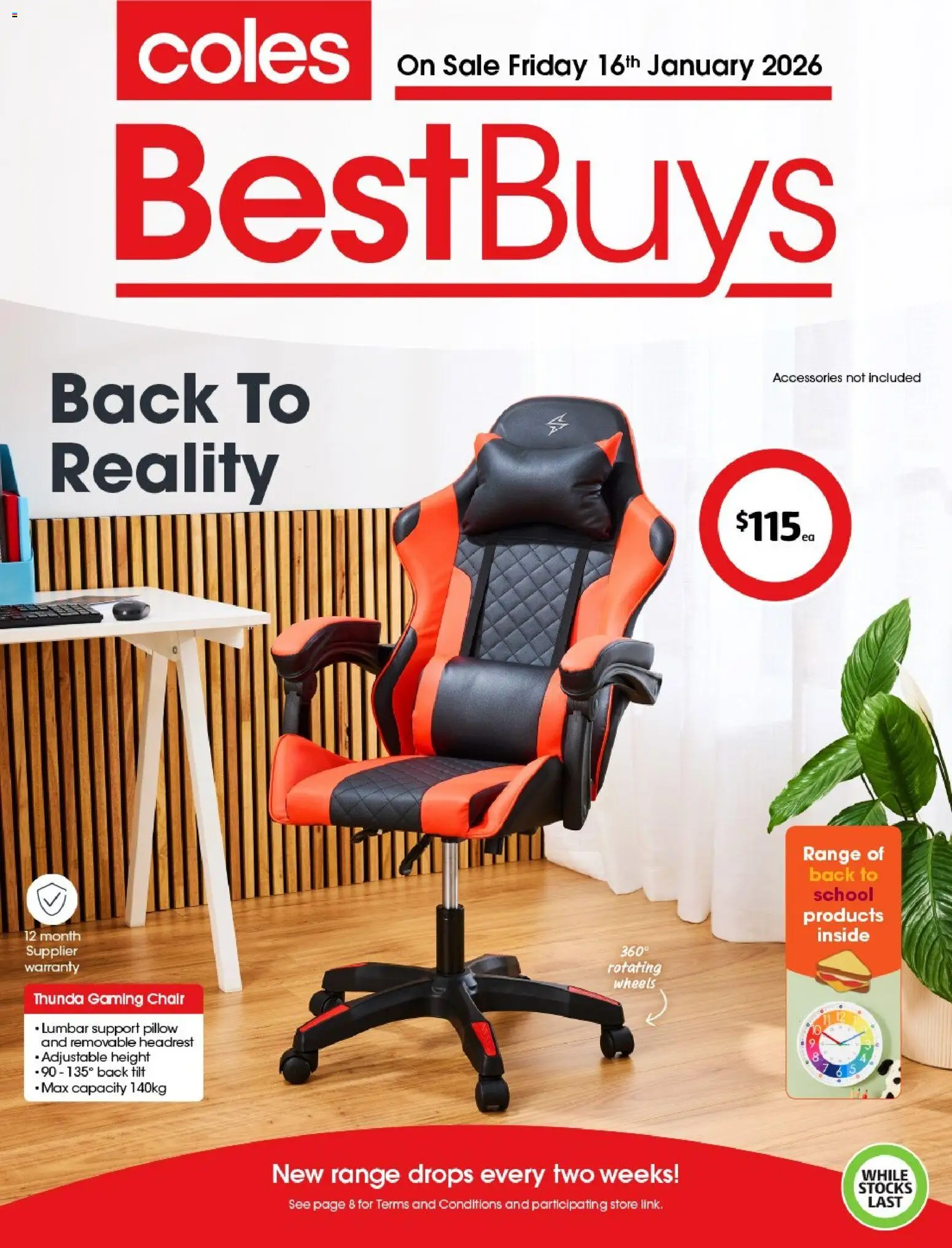 Preview of catalogue Best Buys - Back To Reality from shop Coles valid 16/01/2026
