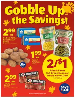 Ad Preview of Save a Lot Special Promotion from 11/19/2025