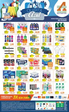 Pré-Visualização do folheto "Ofertas - PR" da loja Atacadão válido a partir de 05/11/2025