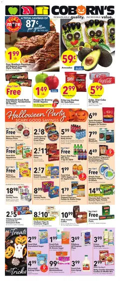 Ad Preview of Coborn's Weekly Ad from 10/29/2025 | Page: 1
