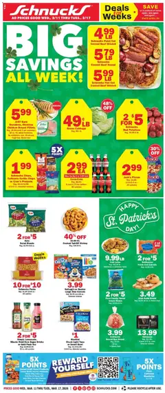 Ad Preview of Schnucks Schnucks Weekly Print Ad - IN from 03/11/2026