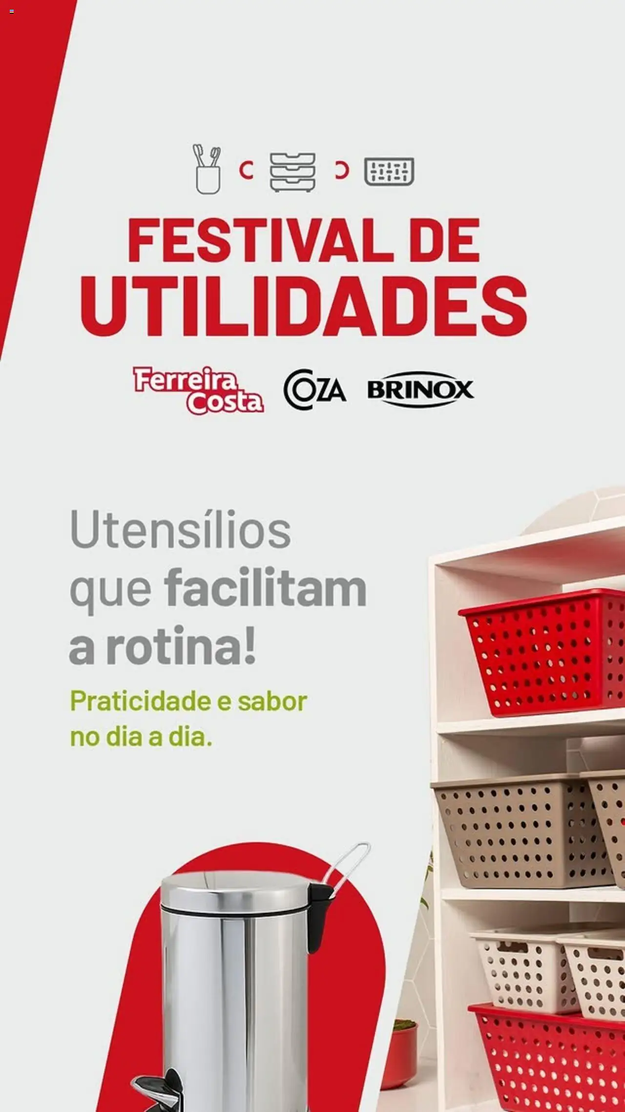 Ferreira Costa folheto "Ofertas Festival de Utilidades" válido a partir de 10/10/2025 - número de página 1