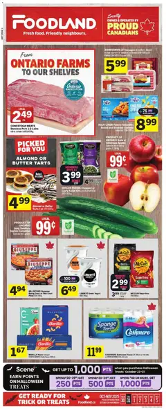 Preview of leaflet Weekly flyer / circulaire from shop Foodland is valid from Oct 30, 2025