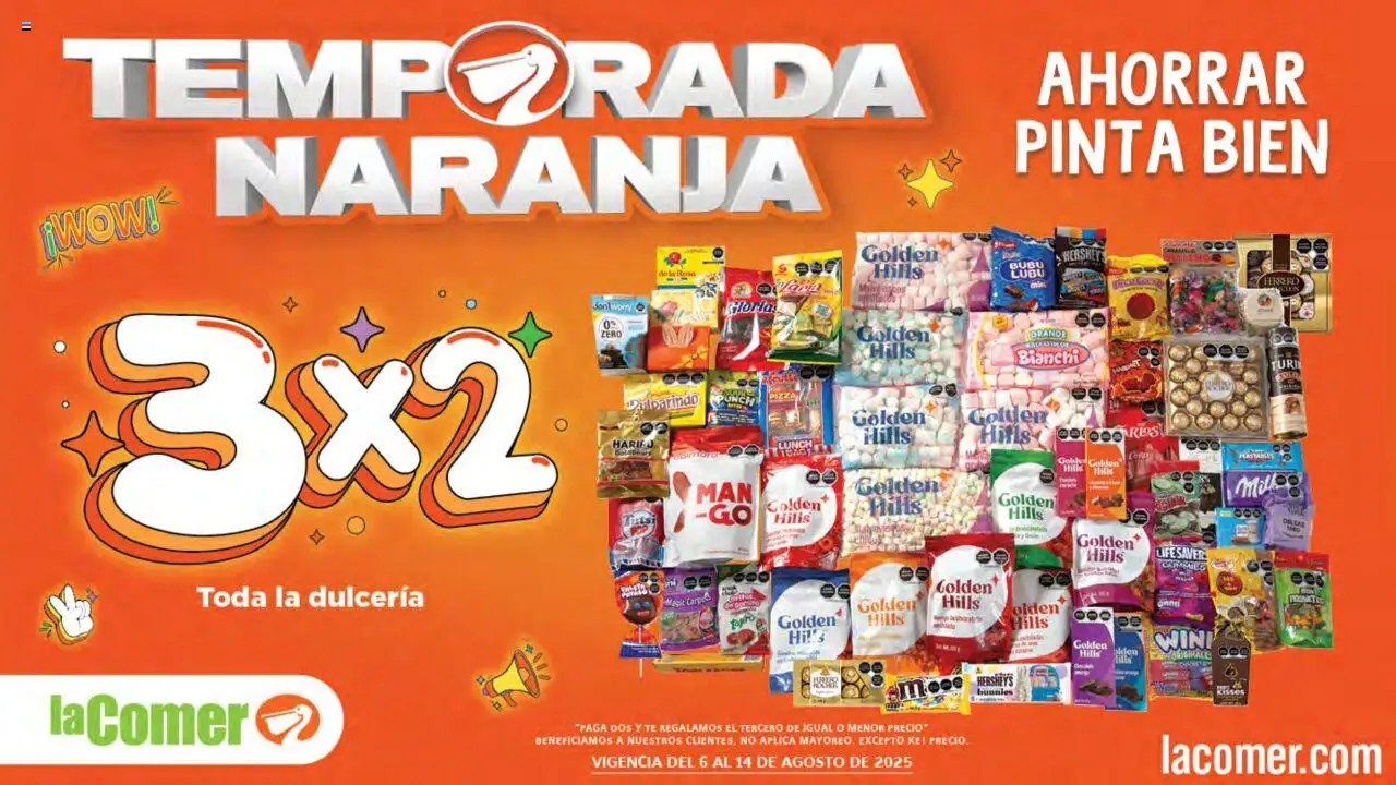 Folleto La Comer y sus promociones válidas desde el 06/08/2025 - Número de página 1