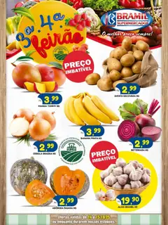 Pré-Visualização do folheto "Ofertas Feirão" da loja Bramil Supermercados válido a partir de 14/10/2025