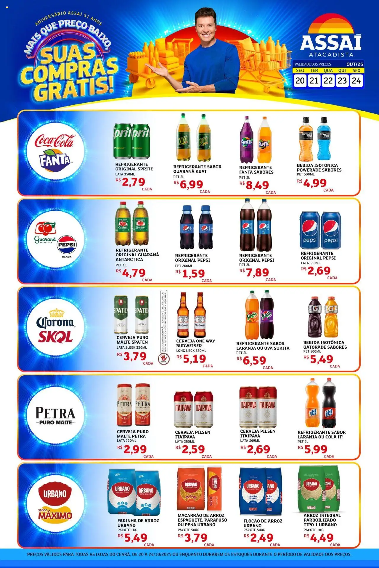 Assaí Atacadista folheto "Encarte - CE" válido a partir de 20/10/2025 - número de página 1