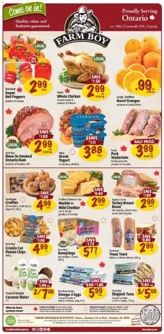 Preview of leaflet Weekly flyer / circulaire from shop Farm Boy is valid from Oct 23, 2025