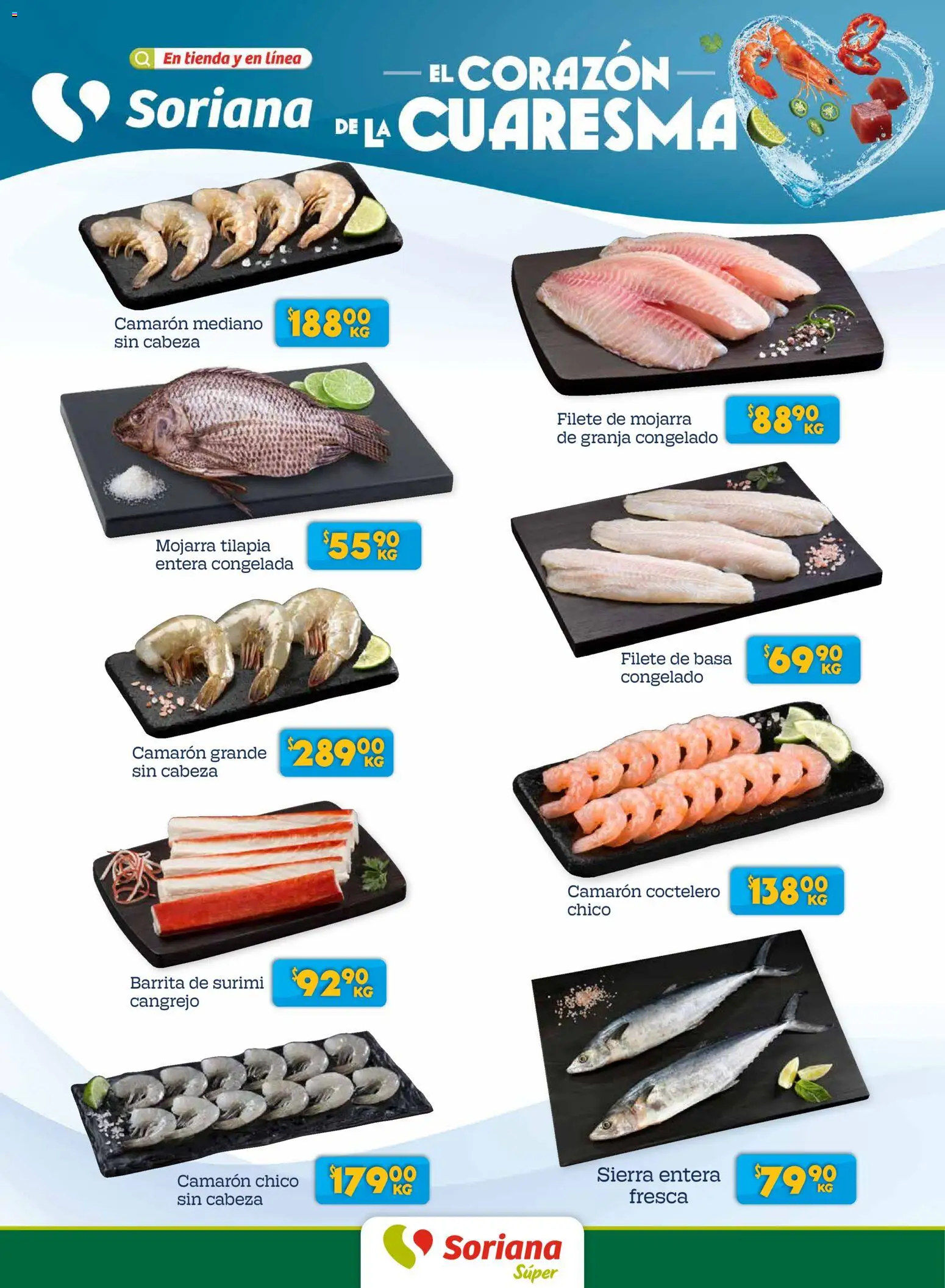 Vista previa las ofertas de la tienda Soriana - Soriana Fin de Semana Súper: Chih, Delicias, Dur y Coah (excepto Saltillo) desde el 19/03/2026 - Panadería, Pollo, Galletas