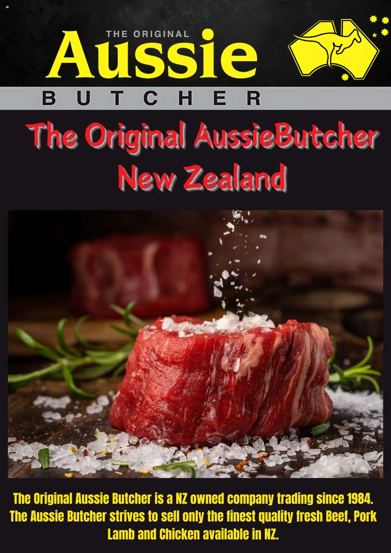 Catalogue Aussie Butcher catalogue valid from 13 Oct 2025 - page 1