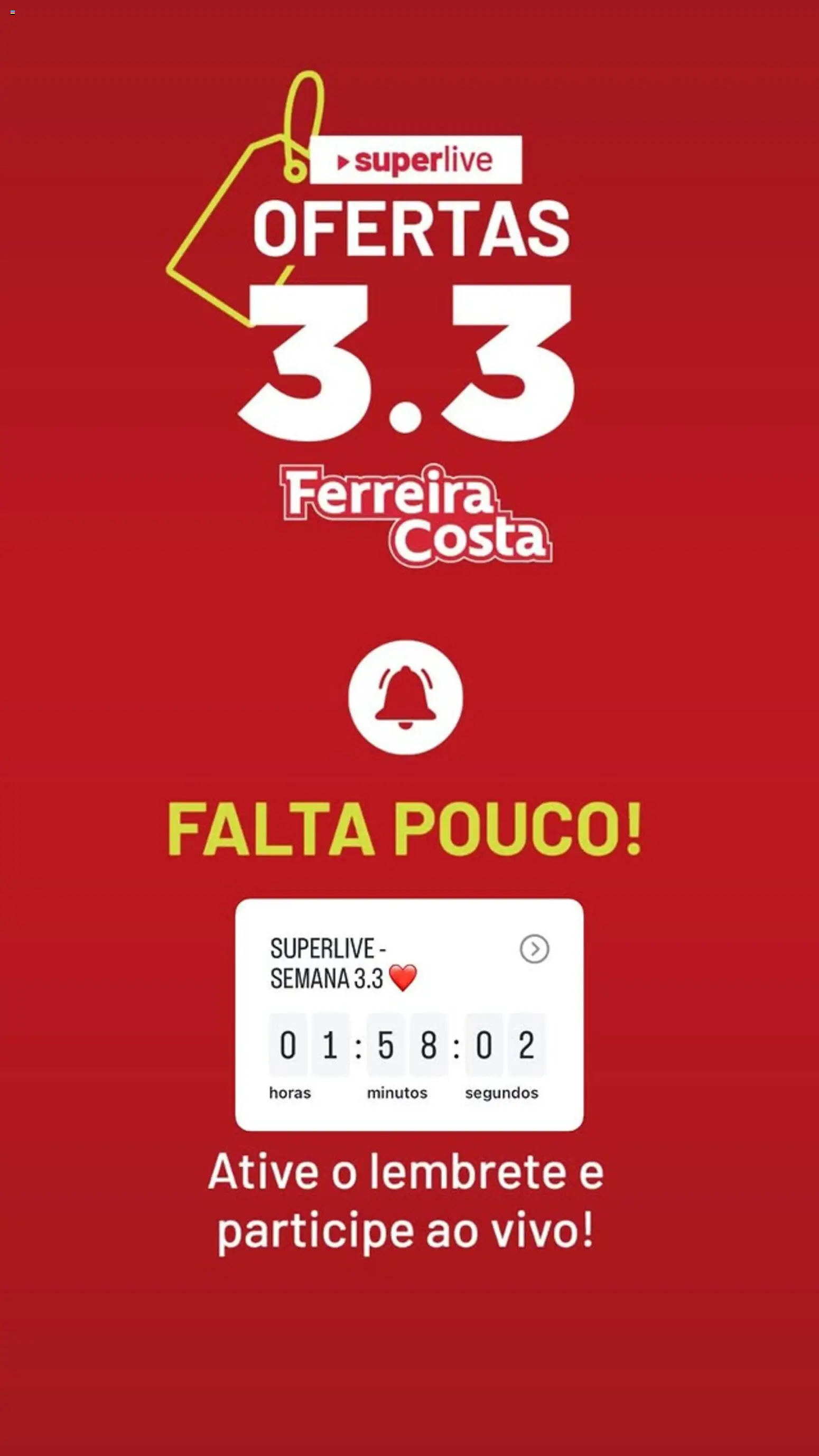 Pré-Visualização do folheto "Ferreira Costa - Ofertas atuais" da loja Ferreira Costa válido a partir de 03/03/2026