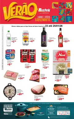 Pré-Visualização do folheto "Ofertas de Verão " da loja Bistek Supermercados válido a partir de 23/01/2026