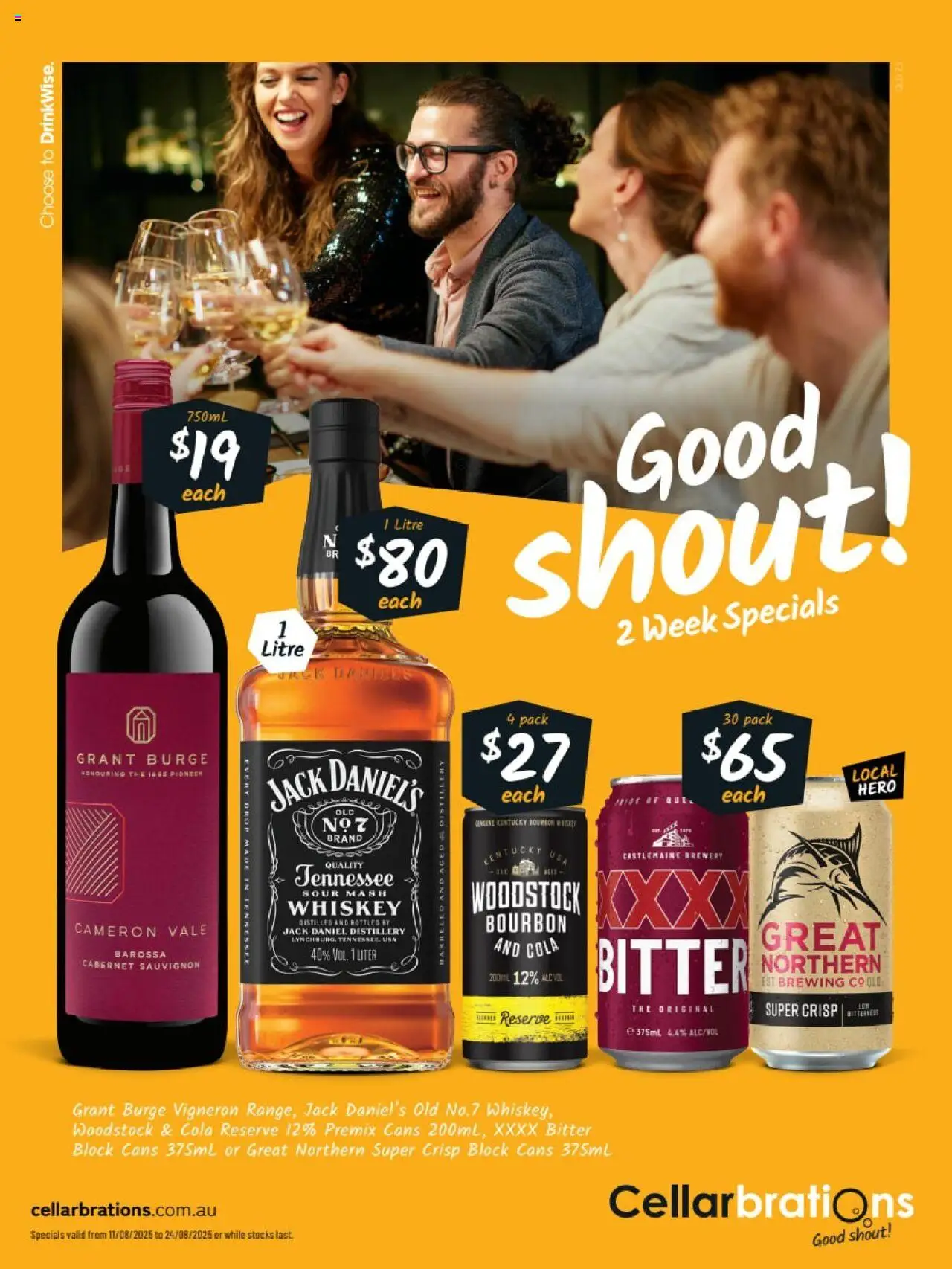 Cellarbrations catalogue valid from 11/08/2025 - page 1