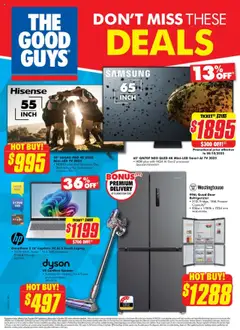 Preview of catalogue Catalogue from shop The Good Guys valid 24/09/2025