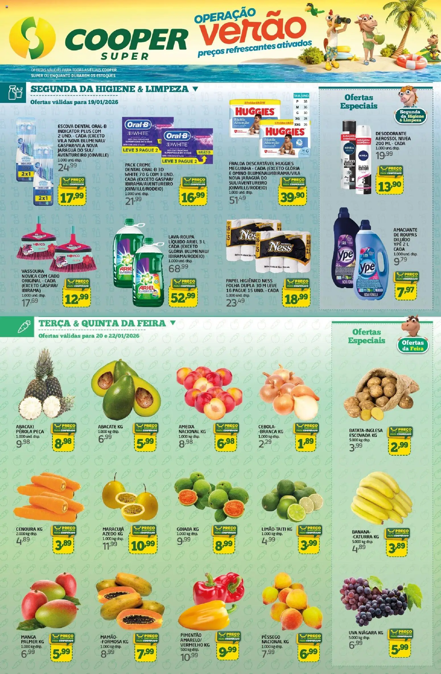 Pré-Visualização do folheto "Ofertas da semana" da loja Cooper válido a partir de 19/01/2026