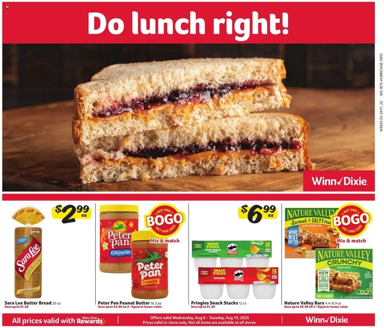 Winn Dixie In-Store Flyer from 08/06/2025 - Flyer - Page number 1