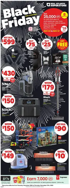 Un aperçu du dépliant Weekly Flyer - NS du magasin Atlantic Superstore est valide à partir 20 nov. 2025