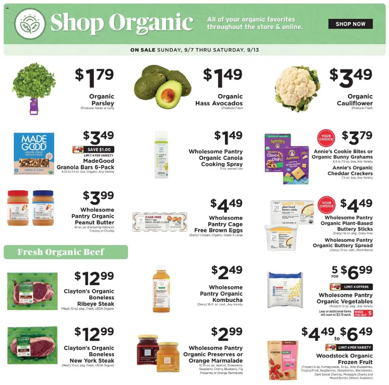 ShopRite Circular from 09/07/2025 >> Weekly Ad, flyer - Page number 1