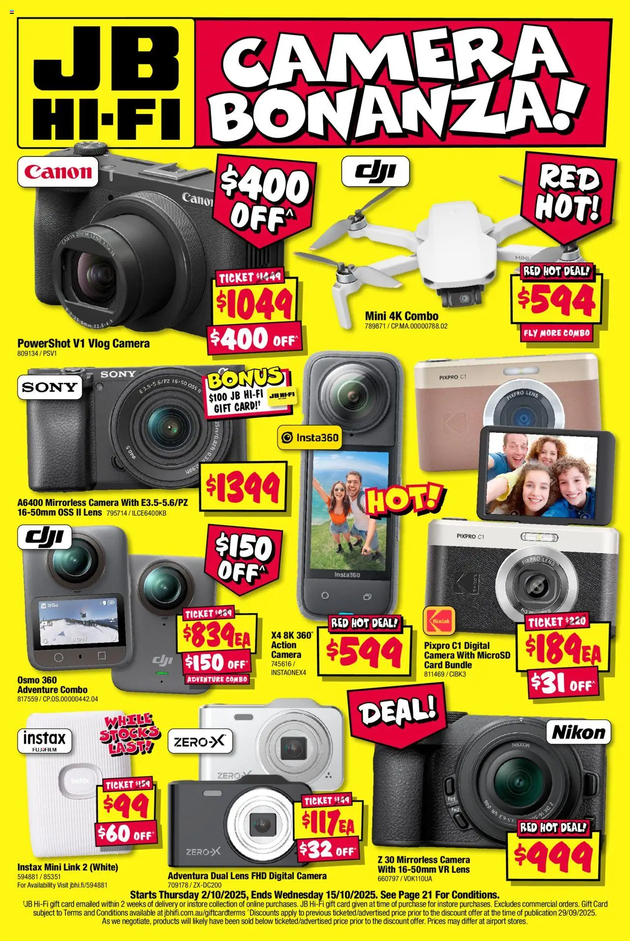JB Hi-Fi catalogue valid from 02/10/2025 - page 1