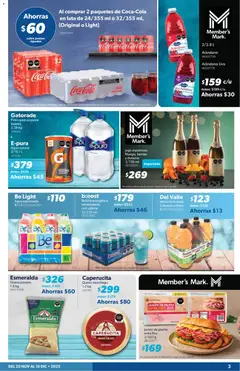 Vista previa las ofertas de la tienda Sam's Club - Catálogo Frontera desde el 20/11/2025 | Página: 3