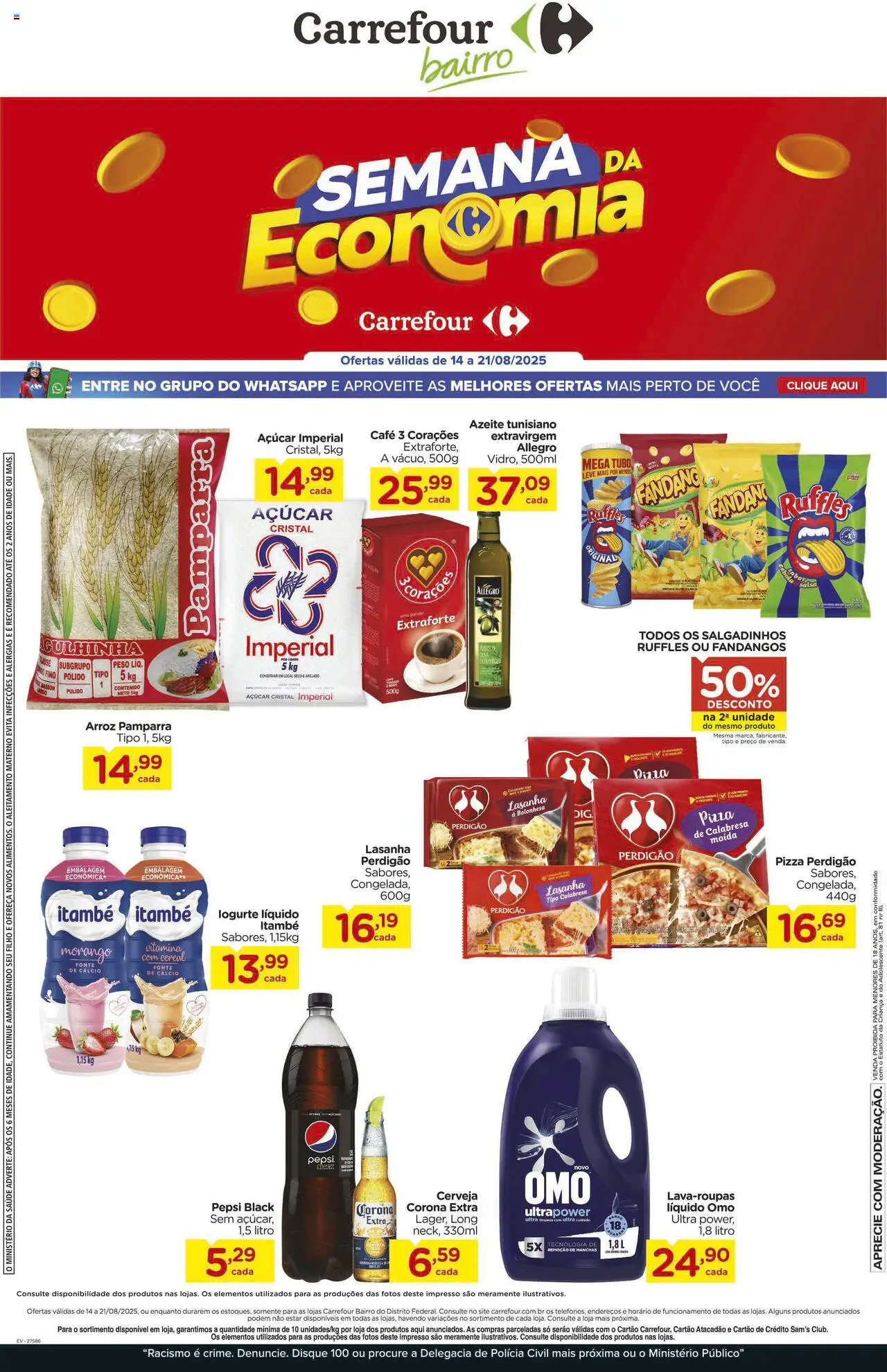 Carrefour Bairro folheto "Ofertas da semana" válido a partir de 14/08/2025 - número de página 1