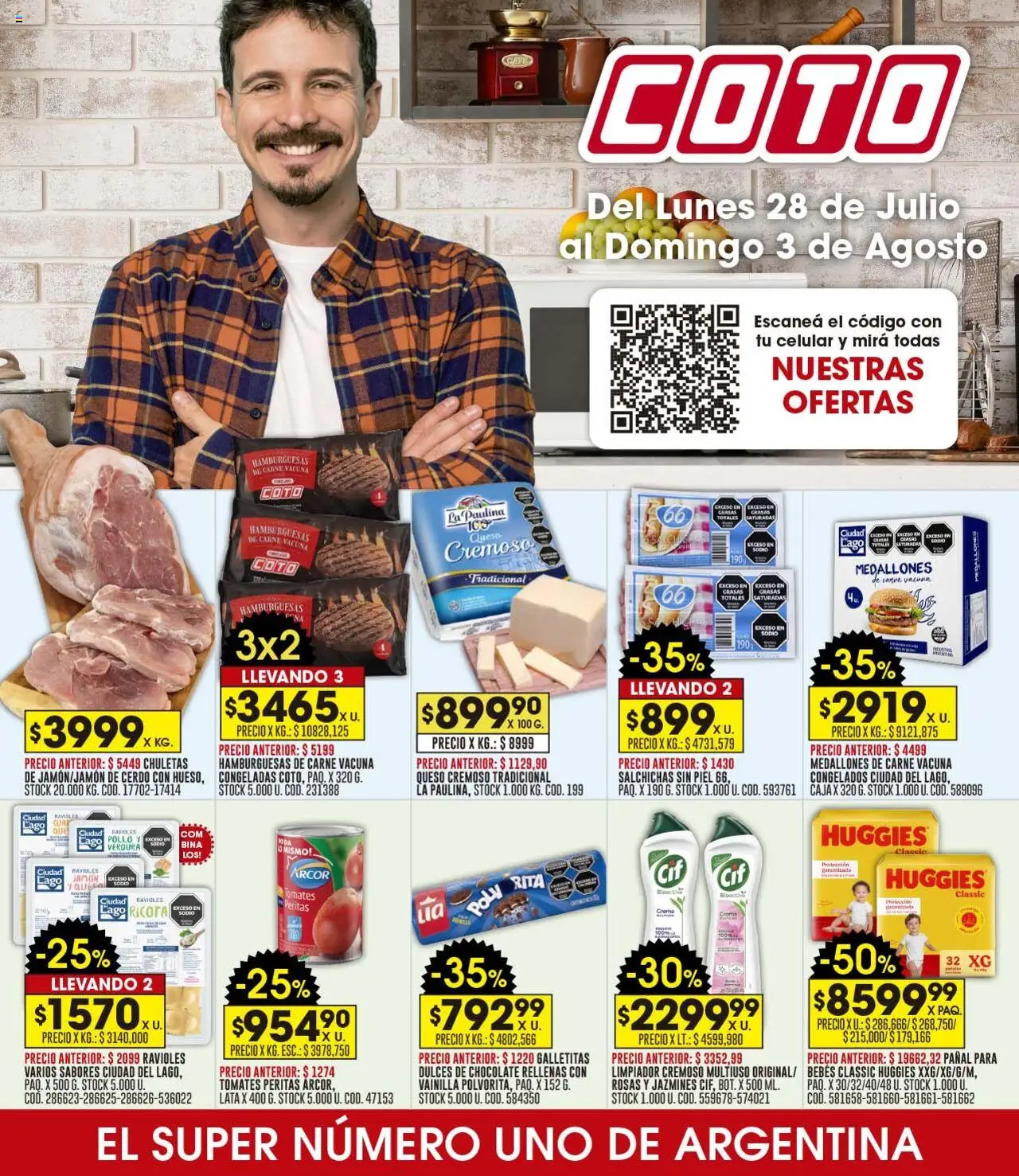 Coto Ofertas del 28/07/2025 >> Catálogo