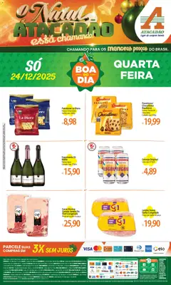 Pré-Visualização do folheto "Ofertas - RS" da loja Atacadão válido a partir de 24/12/2025