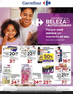 Pré-Visualização do folheto "Carrefour ofertas Beleza" da loja Carrefour válido a partir de 06/04/2026
