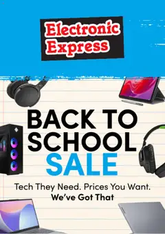 Ad Preview of Electronic Express Weekly Ad from 08/04/2025