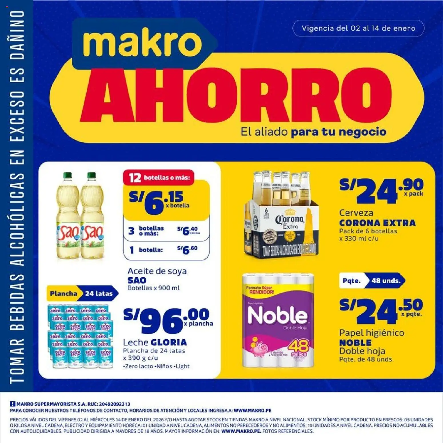 Vista previa de Catálogo Makroahorro VIG#1 de la tienda Makro válido desde 02/01/2026