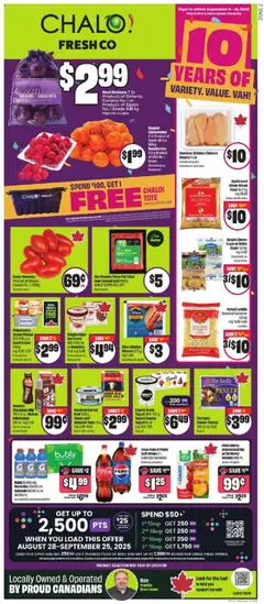 Preview of leaflet Weekly Flyer - ON from shop FreshCo is valid from Sep 04, 2025