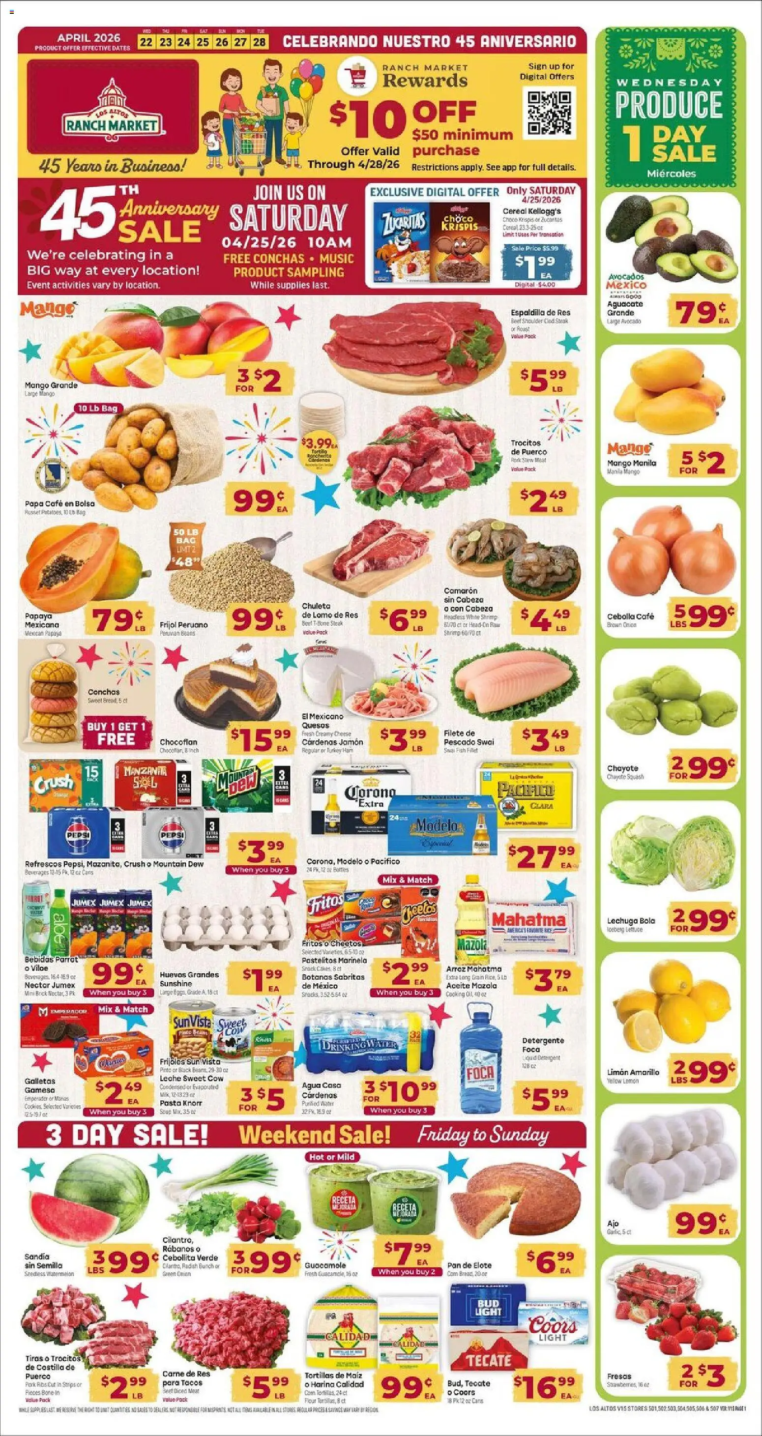 Ad Preview of Cardenas Cardenas Weekly Ad - AZ from 04/22/2026