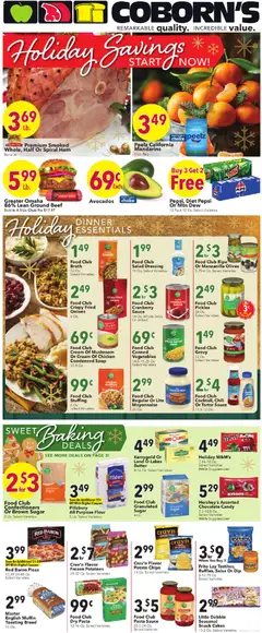 Ad Preview of Coborn's Weekly Ad from 12/10/2025