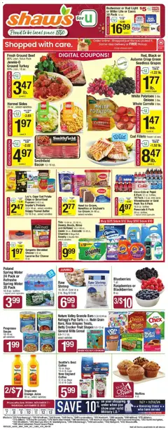 Ad Preview of Shaw's Weekly Ad - NH from 11/07/2025