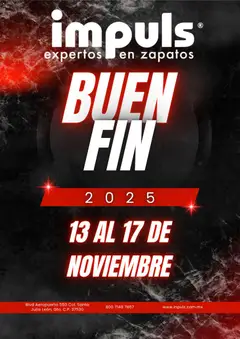 Vista previa las ofertas de la tienda Impuls - Buen Fin aviso desde el 29/10/2025 