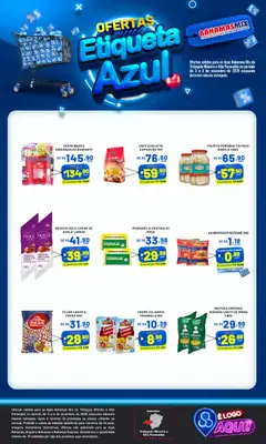 Pré-Visualização do folheto "Ofertas Etiqueta Azul" da loja Bahamas Mix válido a partir de 03/11/2025