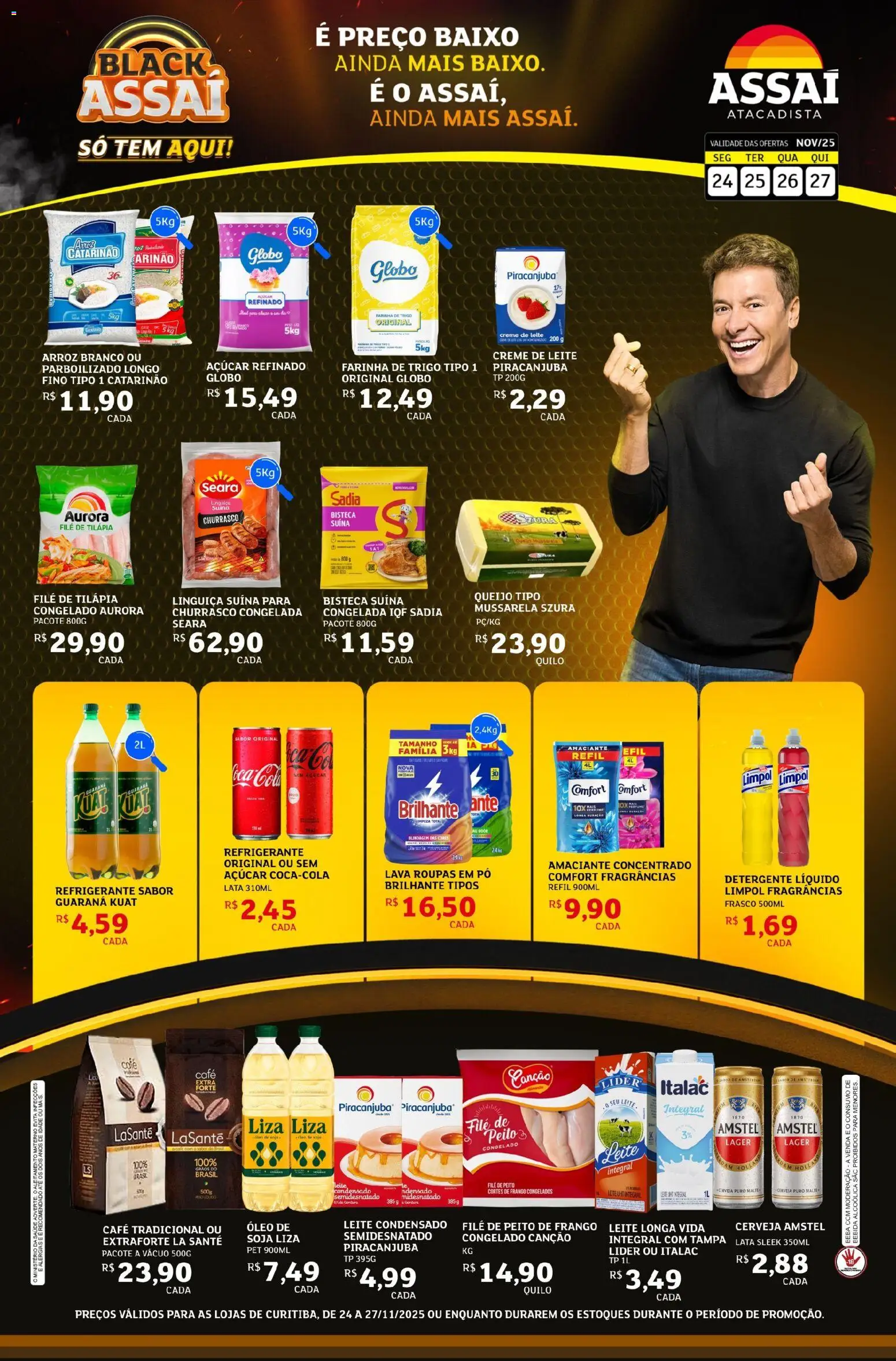 Pré-Visualização do folheto "Encarte - PR" da loja Assaí Atacadista válido a partir de 24/11/2025