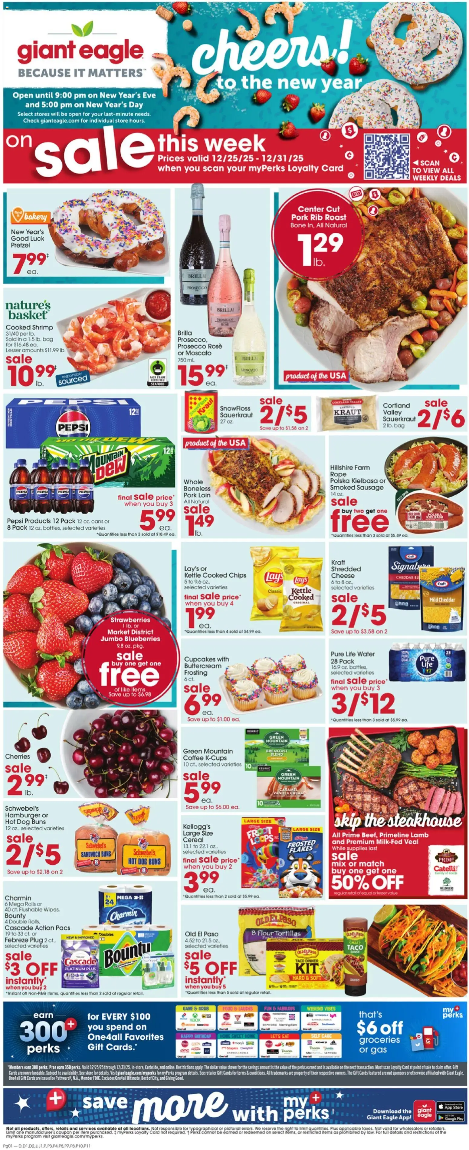 Ad Preview of Giant Eagle Weekly Ad from 12/25/2025