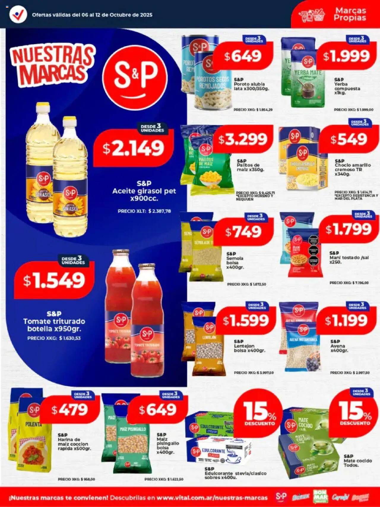 Vista previa del folleto de la tienda Vital válido desde el 06/10/2025 