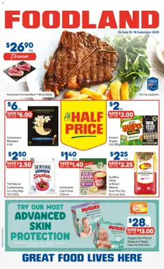 Preview of catalogue Catalogue from shop Foodland valid 10/09/2025