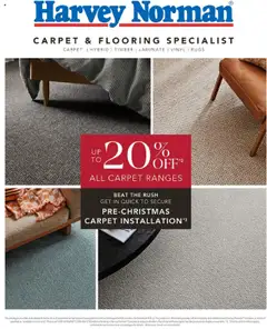 Preview of catalogue October Flooring Catalogue from shop Harvey Norman valid 02/10/2025
