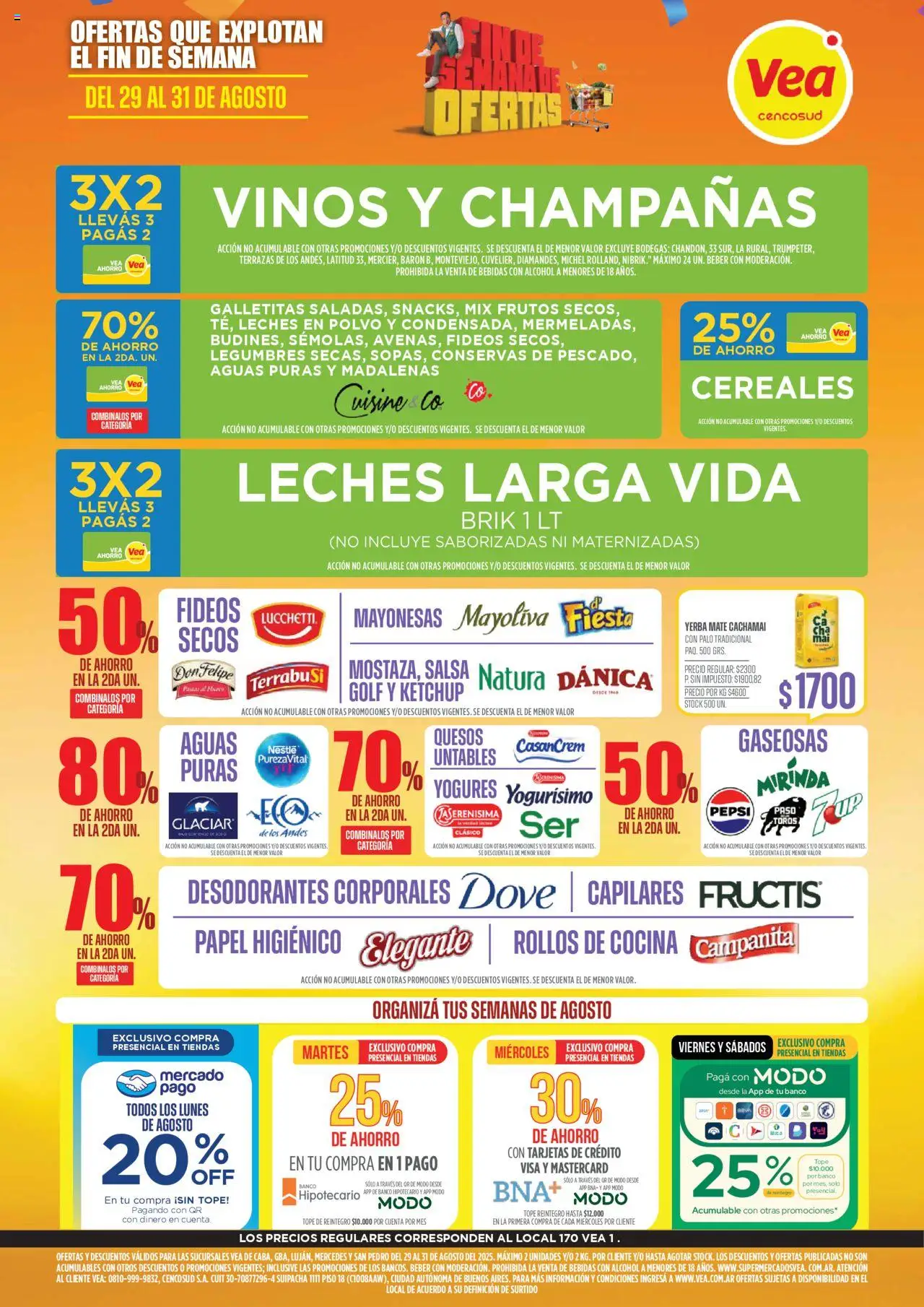 Vea Ofertas del 29/08/2025 >> Catálogo