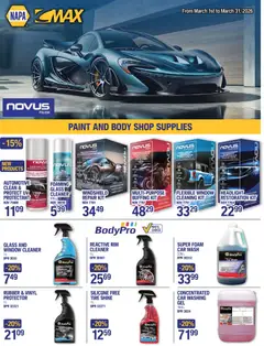 Preview of leaflet NAPA Auto Parts flyer - CMAX March 2026 from shop NAPA Auto Parts is valid from Mar 01, 2026