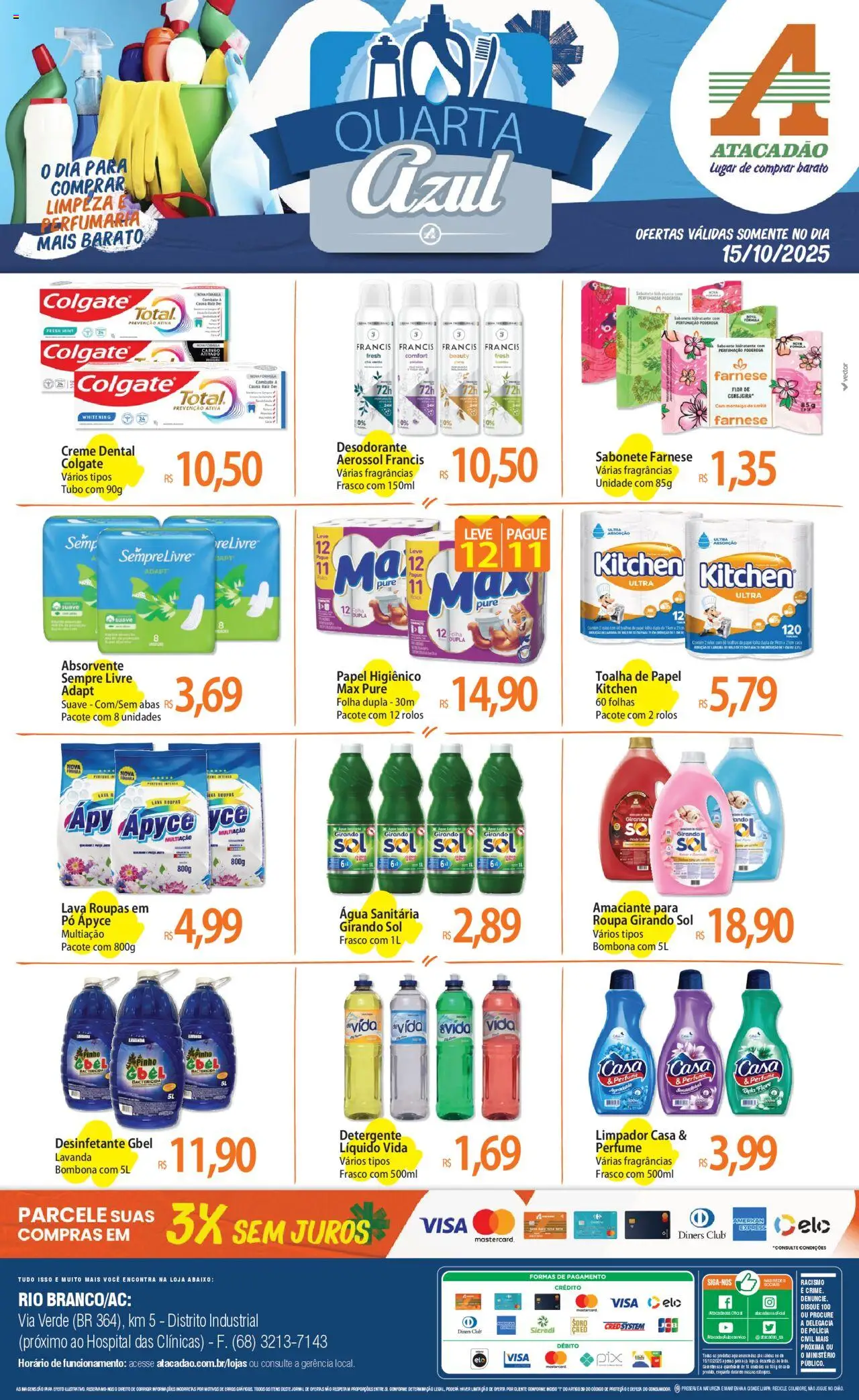 Atacadão folheto "Ofertas - AC" válido a partir de 15/10/2025 - número de página 1