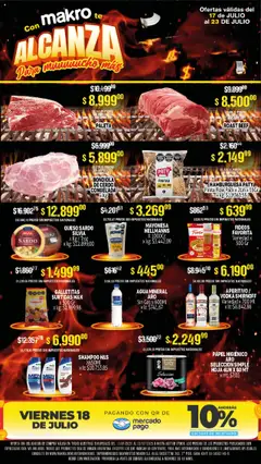 Vista previa del folleto de la tienda Makro válido desde el 17/07/2025 