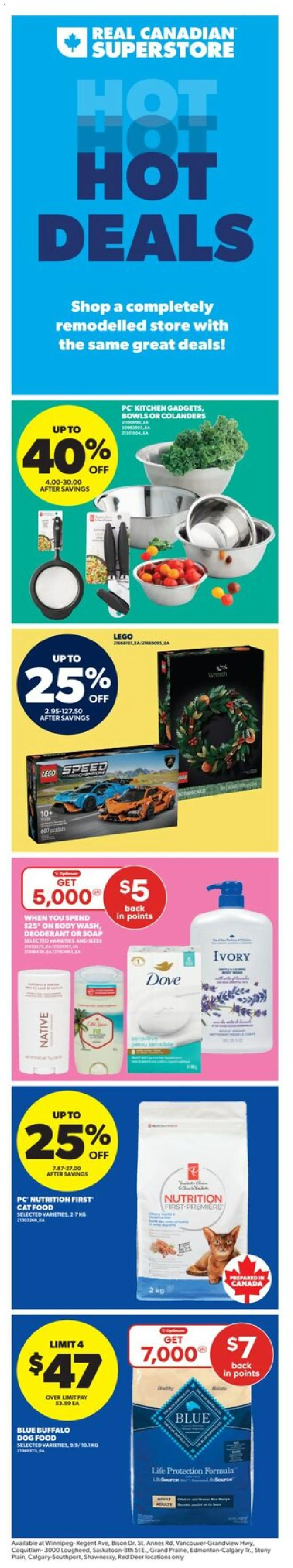 Preview of leaflet Weekly Flyer - MB from shop Real Canadian Superstore is valid from Jan 08, 2026